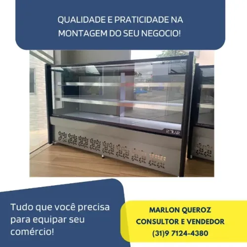 Balcão Refrigerado 1,75M Polar 2 Placas