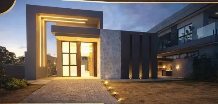 Casa térrea no Sunville Residence com 3 suítes.
