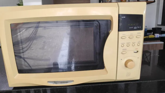 microondas cce 30 litros defeito botão 