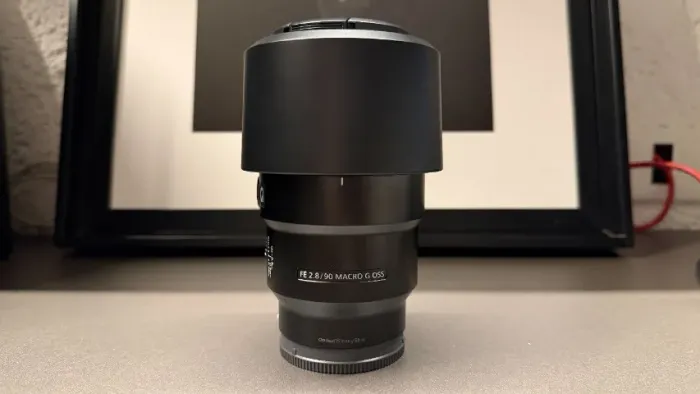 Lente SONY fe 2.8 90 macro g oss