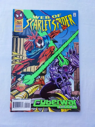 Web of Scarlet Spider Cyberwar parte 1 de 4 ( versão inglês)