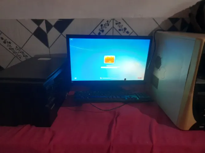 PC completo e impressora. 450$