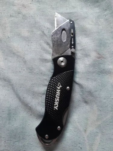 Canivete Knives utilitários Husky dobráveis com trava de aderência dupla