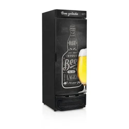 cervejeira 570 litros porta cega