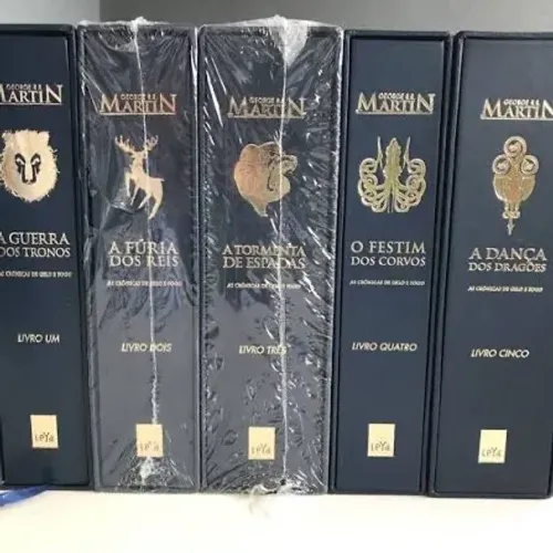 Livros da série Game of Thrones completos 
