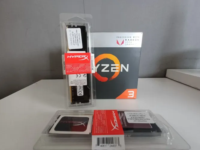 Ryzen 3 2200G + 8gb RAM HyperX