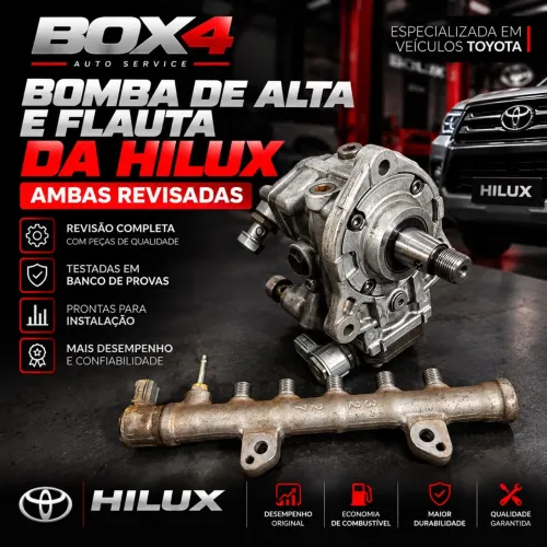 Bomba de alta e flauta Hilux 2.8