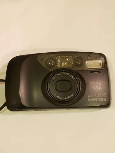 Câmera analógica Pentax Espio 738