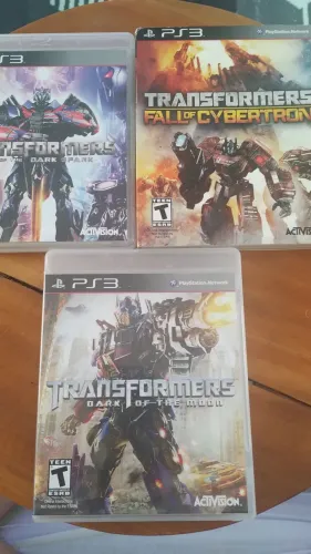 Transformers ps3 coleção