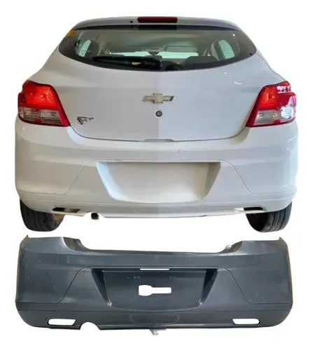 Para Choque Traseiro Chevrolet Onix 2013 2014 2015 26041411