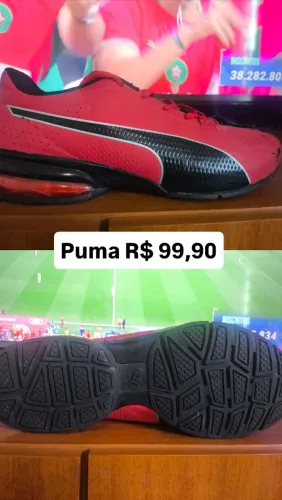 Tênis N°42 Puma Mizuno Asics