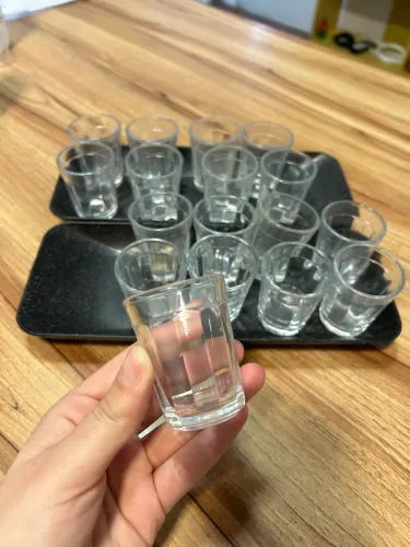 Kit 17 copos 45ml americano shot