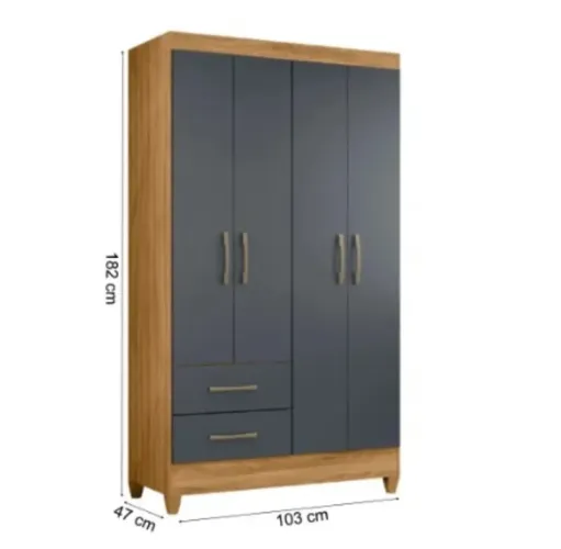 Guarda roupa 4 portas - entrego hoje