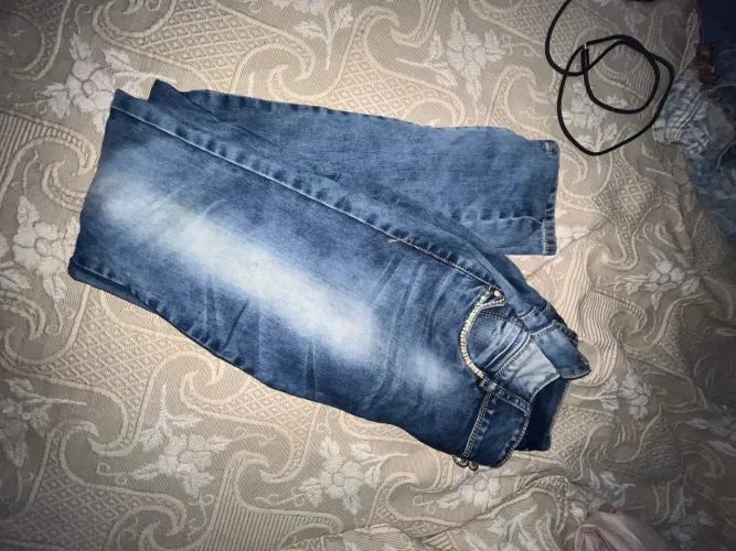 Roupa nova é usada