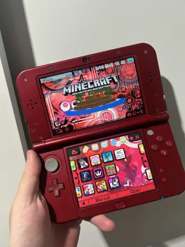 New Nintendo 3DS XL Desbloqueado - Tela IPS Superior