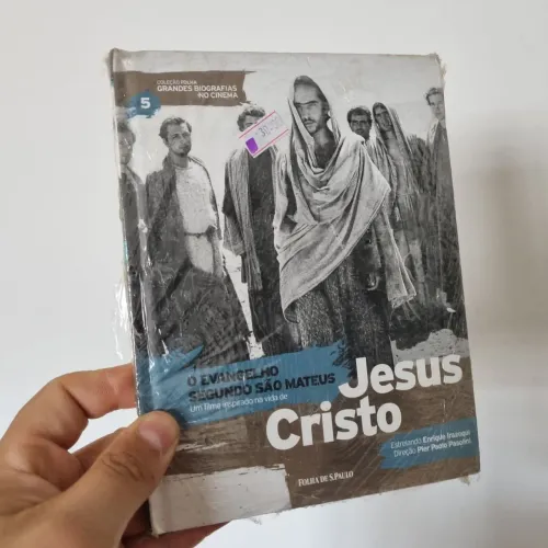 Jesus Cristo DVD GRANDES BIOGRAFIAS NO CINEMA FOLHA DE SÃO PAULO 