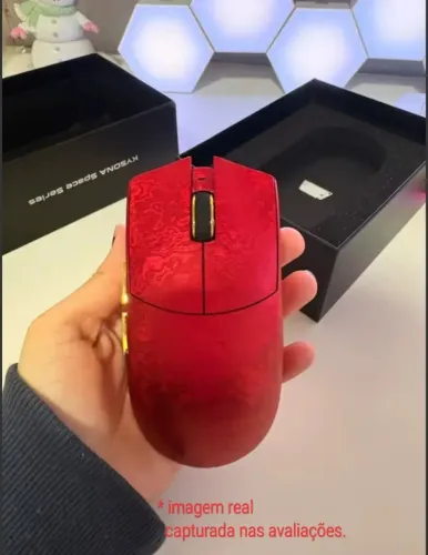 Mouse Kysona Jupiter X Ultra Red (novo, lacrado)