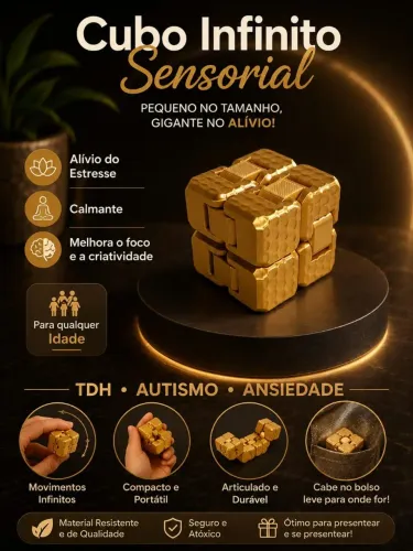 ESTRELA SENSORIAL E CUBO INFINITO