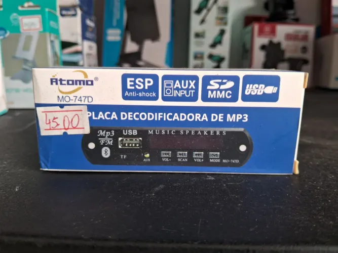 Placa Decodificadora de MP3 Átomo  MO-747D