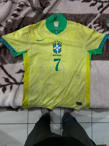 Camiseta seleção brasileira vini junior