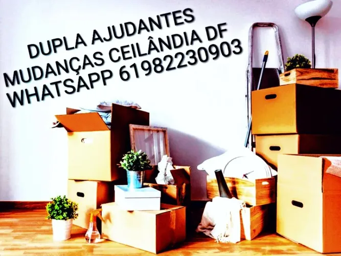 2 IRMÃOS AJUDANTE MUDANÇAS CEILÂNDIA