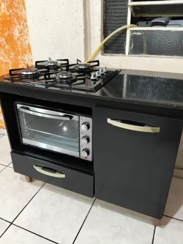 Fogão Cooktop balcão e fono