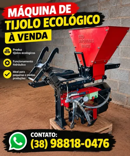 Máquina de tijolo ecológico