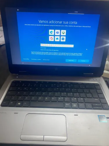 Notebook HP Probook - Funcionando