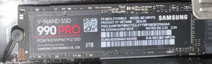 SSD SAMSUNG 990 PRO 2TB