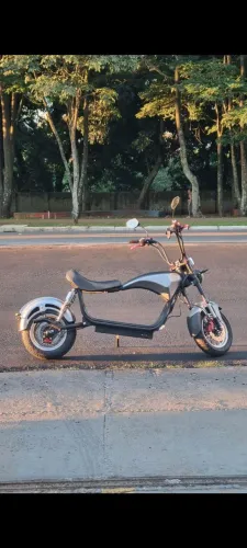 Scooter elétrica 3000w chopper estilo Harley lindíssima.