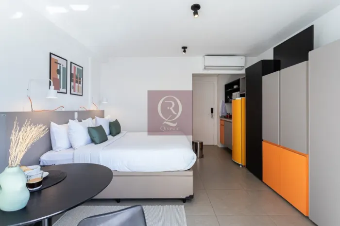 Studio para Locação em São Paulo, Vila Olímpia, 1 dormitório, 1 banheiro, 1 vaga