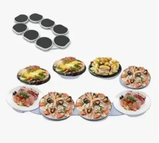 Prato giratório para mesa