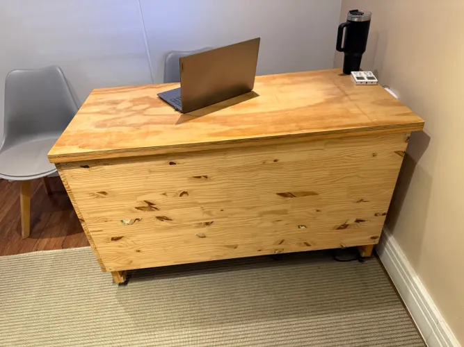 Mesa escritório madeira (PINUS)