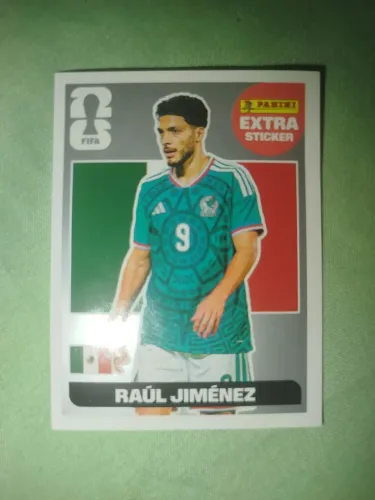 Figurinha Legend Prata Raul Jimenez Copa 2026