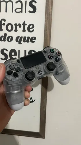 Controle original ps4 transparente