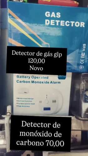 Detector de gás glp novo