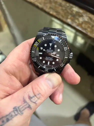 Relógio Rolex Sea-Dweller Deepsea black dial