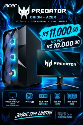 PC GAMER ACER PREDATOR ORION