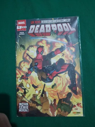 HQ Deadpool #1 Panini 2025 Lacrada - Reúne #1 e #2
