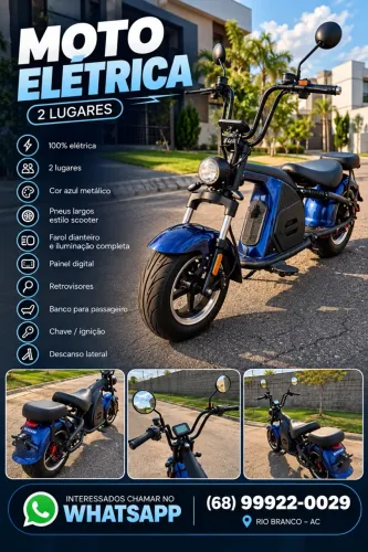 MOTO ELÉTRICA BORAM SC-20 EV