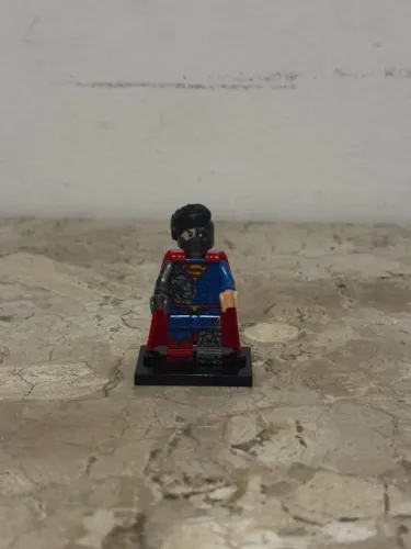 Boneco: Supermen Super Homem Cyborg - WM Blocks Original Excelente Estado