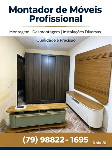 Montador de móveis barra '