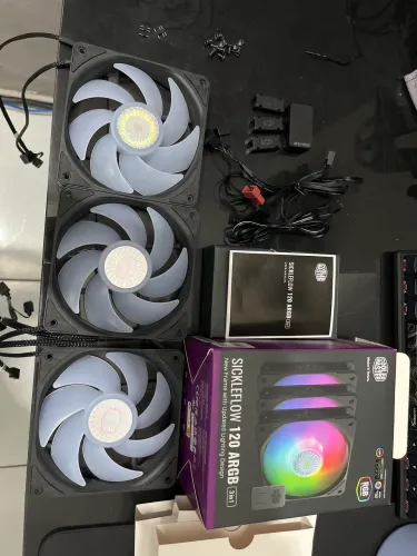 Kit de 3 Fans cooler master