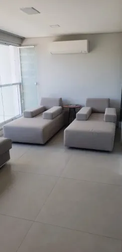Conjunto de dois sofás / chaise 2 lugares marca Líder modelo way