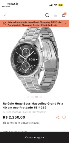 Relogio Hugo Boss