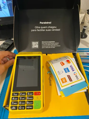 Maquininha/Maquineta PagBank Moderninha Pro 2