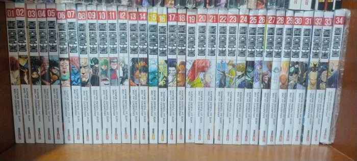 Coleção Mangás One Punch Man do 1 ao 34