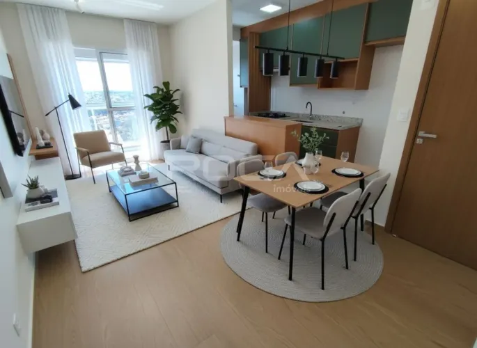 Apartamento Padrão para Alugar na Vila Arnaldo, São Carlos - 2 Dormitórios, Suíte e Garage