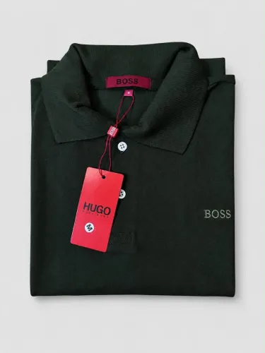 Camisa polo piquet duplo