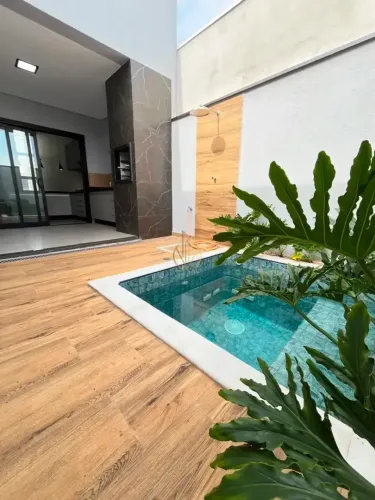 Casa linda oderna a venda no Condomínio Santa Mônica 3 em Mogi Guaçu